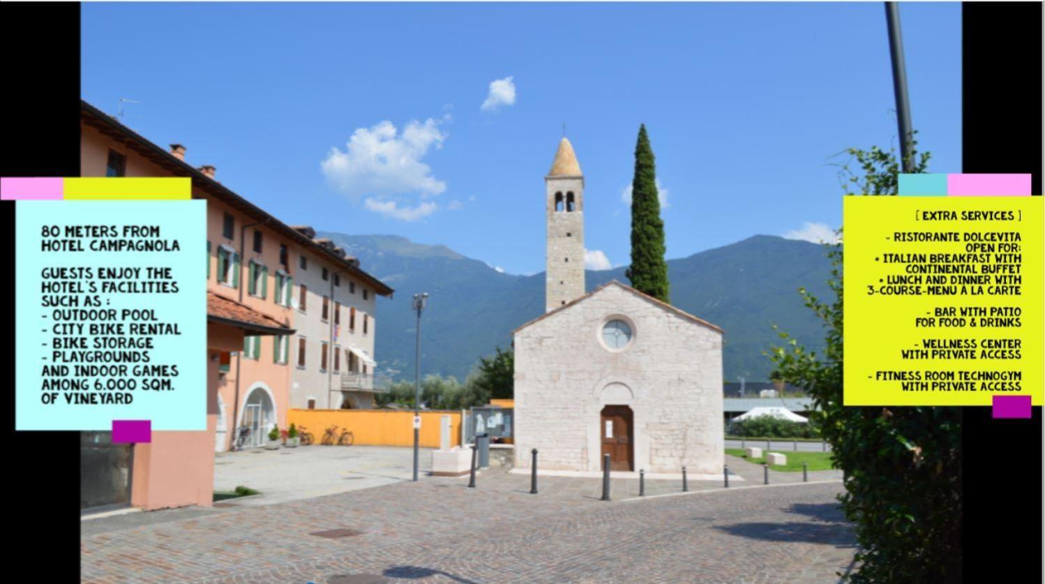 Appartamento Campagnola Mansardato Con Soppalco Riva del Garda Luaran gambar